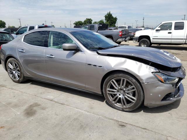 ZAM57XSA6G1188068 - 2016 MASERATI GHIBLI GRAY photo 4