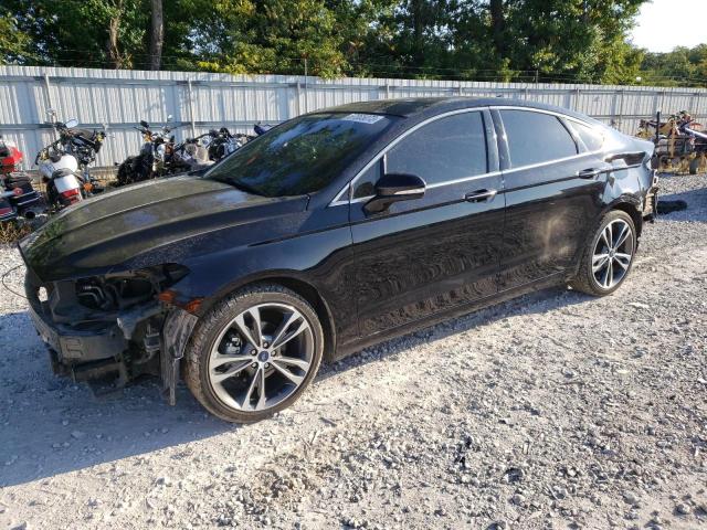 3FA6P0D98LR202884 - 2020 FORD FUSION TITANIUM BLACK photo 1