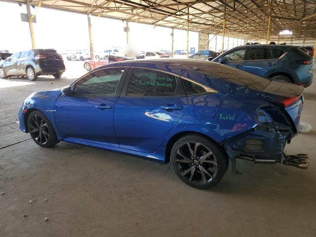 19XFC2E80KE019735 - 2019 HONDA CIVIC SPORT 蓝色 照片 2