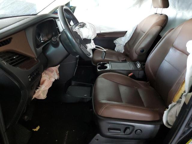 5TDYZ3DC6LS032810 - 2020 TOYOTA SIENNA XLE BLACK photo 7