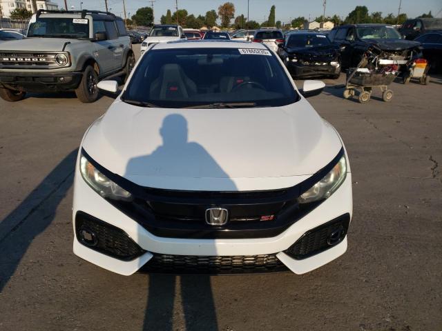 2HGFC3A5XKH750647 - 2019 HONDA CIVIC SI WHITE photo 5
