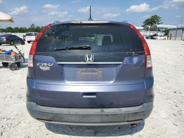 JHLRM3H73CC008193 - 2012 HONDA CR-V EXL BLUE photo 6