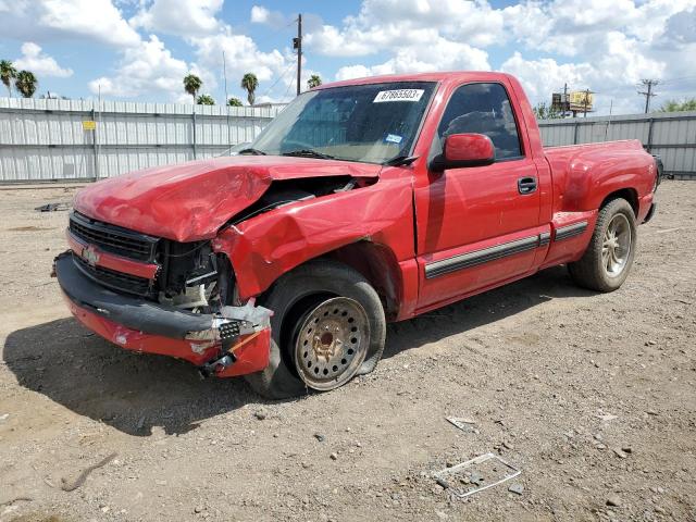 1GCEC14W9YZ246473 - 2000 CHEVROLET SLVRD C1500 RED photo 1