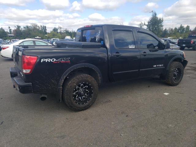 1N6AA0EC6BN302772 - 2011 NISSAN TITAN S BLACK photo 3