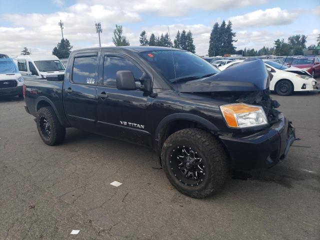 1N6AA0EC6BN302772 - 2011 NISSAN TITAN S BLACK photo 4