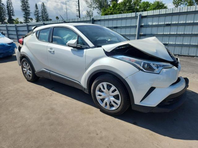 NMTKHMBX0KR095001 - 2019 TOYOTA C-HR XLE Blanc photo 4