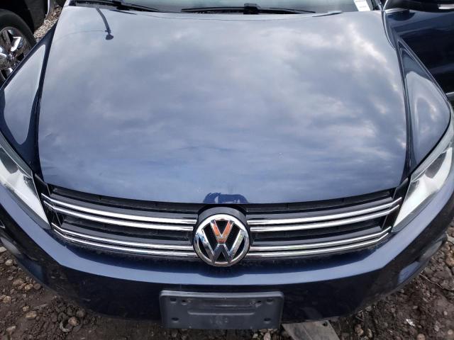 WVGAV7AX6DW554443 - 2013 VOLKSWAGEN TIGUAN S BLUE photo 7