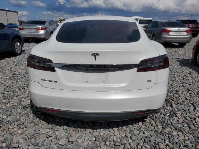 5YJSA1AG1DFP07493 - 2013 TESLA MODEL S WHITE photo 6