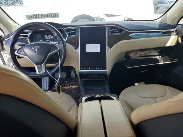 5YJSA1AG1DFP07493 - 2013 TESLA MODEL S WHITE photo 8