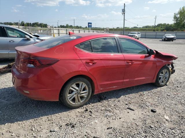 5NPD84LF6LH551753 - 2020 HYUNDAI ELANTRA SEL RED photo 3