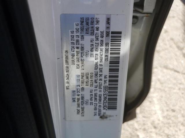 JM3KFBCM4K0515899 - 2019 MAZDA CX-5 TOURING Սպիտակ լուսանկար 12