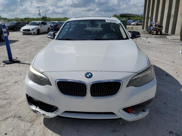 WBA1F5C52EV255831 - 2014 BMW 228 I WHITE photo 5