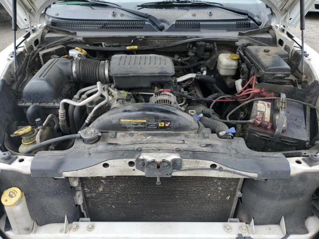 1D7HE48N86S506089 - 2006 DODGE DAKOTA QUAD SLT WHITE photo 11