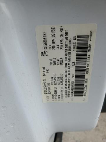 1D7HE48N86S506089 - 2006 DODGE DAKOTA QUAD SLT WHITE photo 12