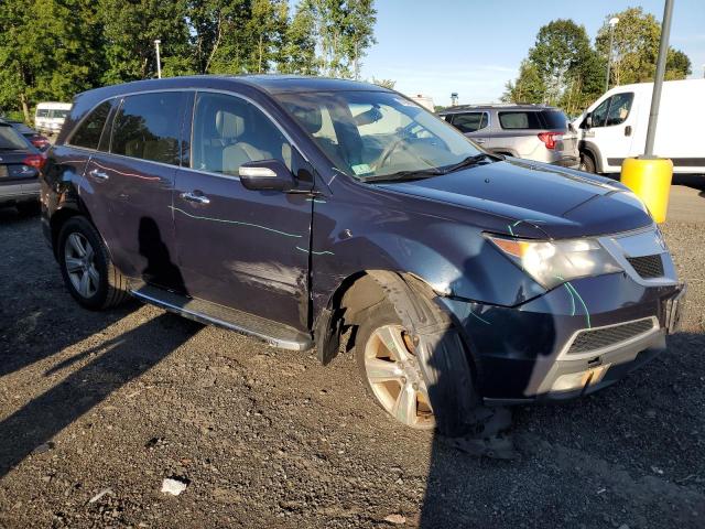 2HNYD2H69AH518160 - 2010 ACURA MDX TECHNOLOGY BLUE photo 4