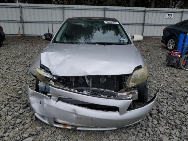 JTKDE177370218786 - 2007 TOYOTA SCION TC SILVER photo 5
