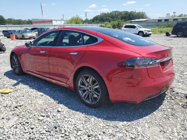 5YJSA1E25MF426991 - 2021 TESLA MODEL S 红色 照片 2