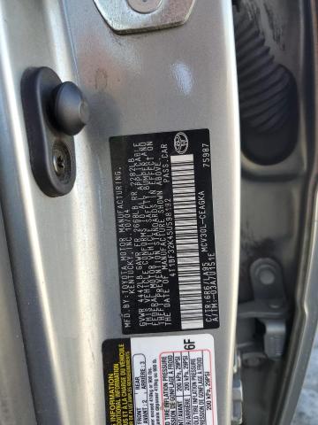 4T1BF32K45U598192 - 2005 TOYOTA CAMRY LE GRAY photo 12