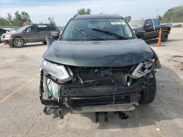 5N1AT2MT2KC724135 - 2019 NISSAN ROGUE S GREEN photo 5
