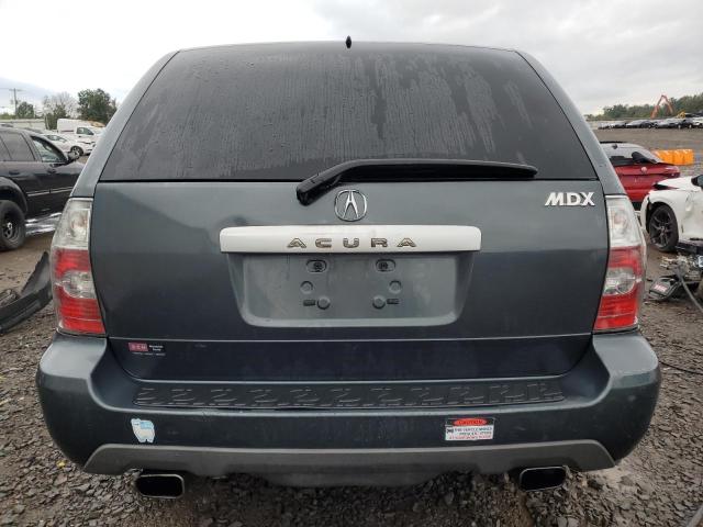 2HNYD18696H508729 - 2006 ACURA MDX TOURING BLUE photo 6