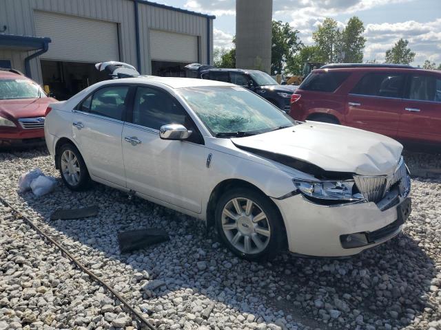 3LNHL2GC3AR612082 - 2010 LINCOLN MKZ WHITE photo 4