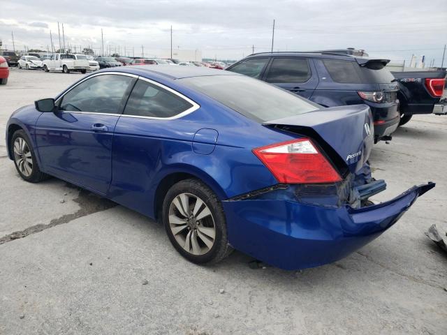 1HGCS1B39AA007613 - 2010 HONDA ACCORD LX BLUE photo 2