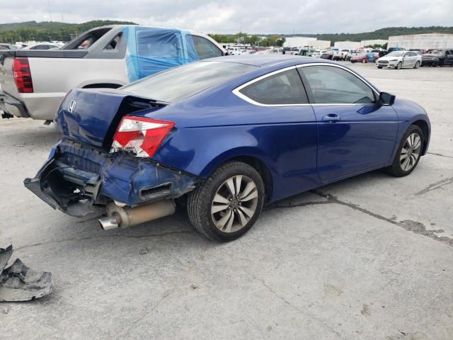 1HGCS1B39AA007613 - 2010 HONDA ACCORD LX BLUE photo 3