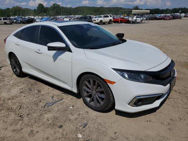 19XFC1F77KE209094 - 2019 HONDA CIVIC EXL WHITE photo 4