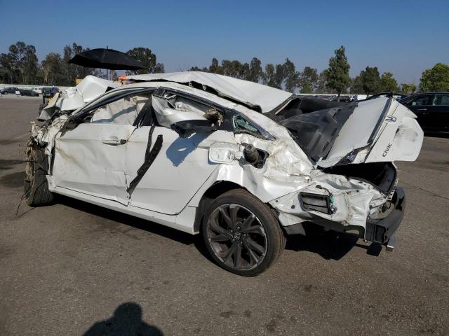 2HGFC2F85LH519699 - 2020 HONDA CIVIC SPORT WHITE photo 2