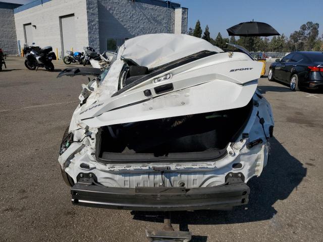 2HGFC2F85LH519699 - 2020 HONDA CIVIC SPORT WHITE photo 6
