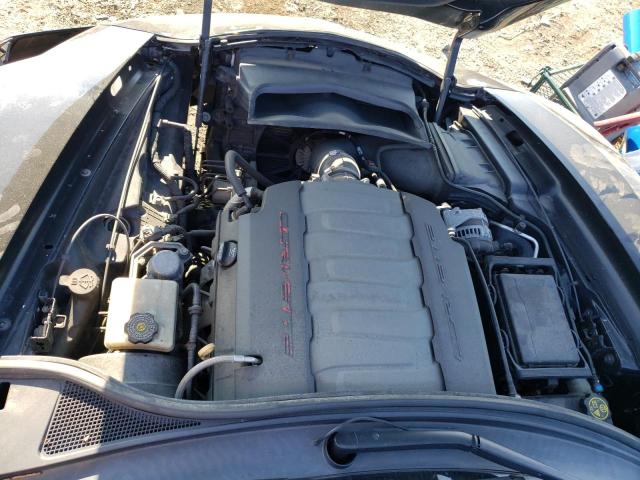 1G1YB2D71F5117705 - 2015 CHEVROLET CORVETTE STINGRAY 1LT BLACK photo 11