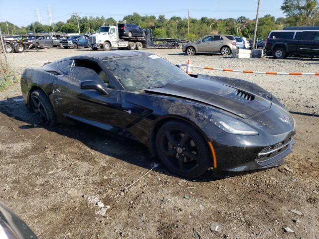 1G1YB2D71F5117705 - 2015 CHEVROLET CORVETTE STINGRAY 1LT BLACK photo 4