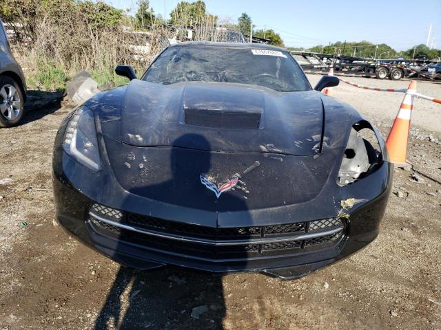 1G1YB2D71F5117705 - 2015 CHEVROLET CORVETTE STINGRAY 1LT BLACK photo 5