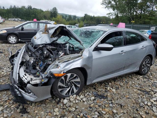 SHHFK7H31KU413835 - 2019 HONDA CIVIC LX SILVER photo 1