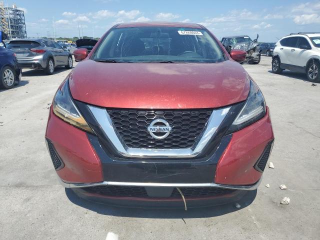 5N1AZ2MJ9KN121023 - 2019 NISSAN MURANO S RED photo 5