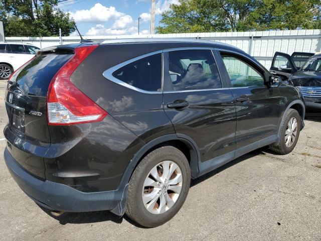 5J6RM4H73EL035247 - 2014 HONDA CR-V EXL BLACK photo 3