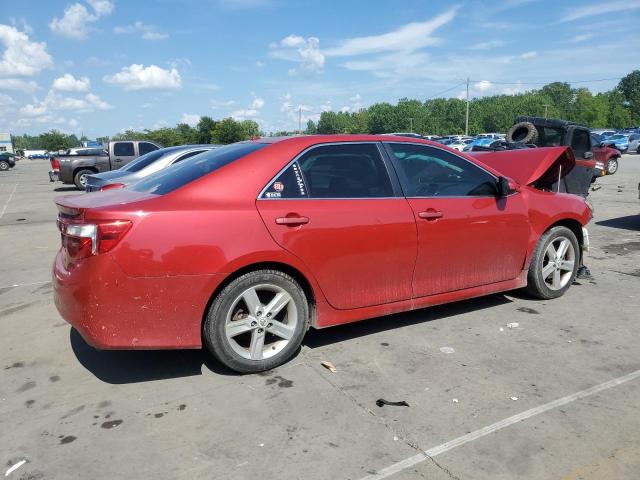 4T1BF1FK5CU524761 - 2012 TOYOTA CAMRY BASE Червоний фото 3