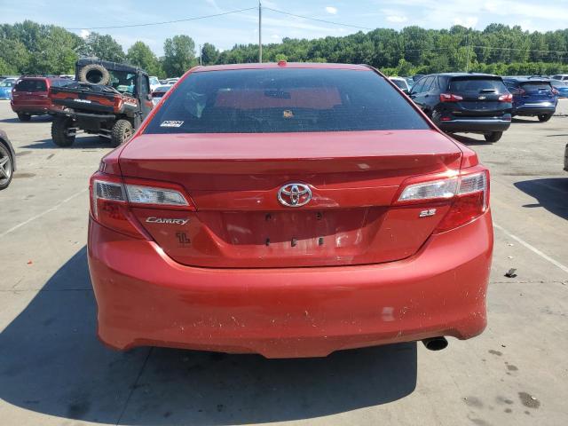 4T1BF1FK5CU524761 - 2012 TOYOTA CAMRY BASE Червоний фото 6