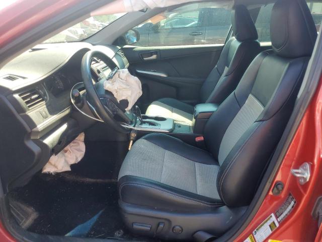 4T1BF1FK5CU524761 - 2012 TOYOTA CAMRY BASE Червоний фото 7