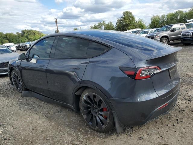 7SAYGDEFXNF322563 - 2022 TESLA MODEL Y CHARCOAL photo 2