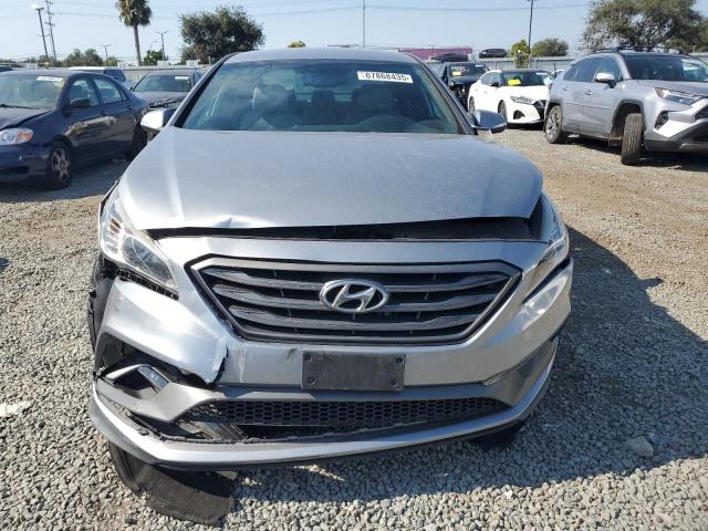 5NPE34AB8HH553997 - 2017 HYUNDAI SONATA SPORT SILVER photo 5