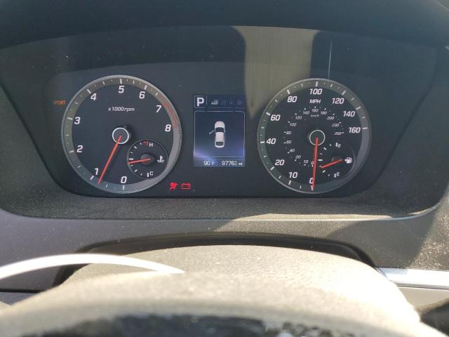 5NPE34AB8HH553997 - 2017 HYUNDAI SONATA SPORT SILVER photo 9