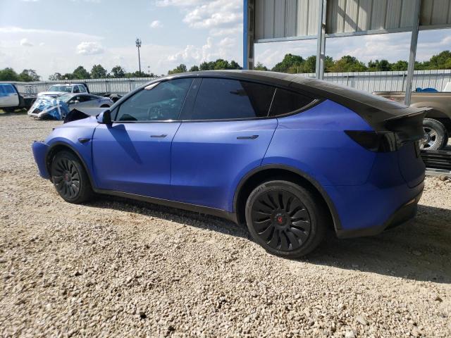 7SAYGDEE9PA091291 - 2023 TESLA MODEL Y Azul foto 2