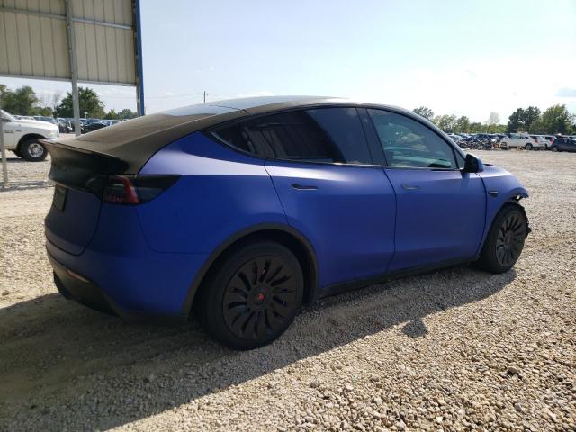 7SAYGDEE9PA091291 - 2023 TESLA MODEL Y Azul foto 3