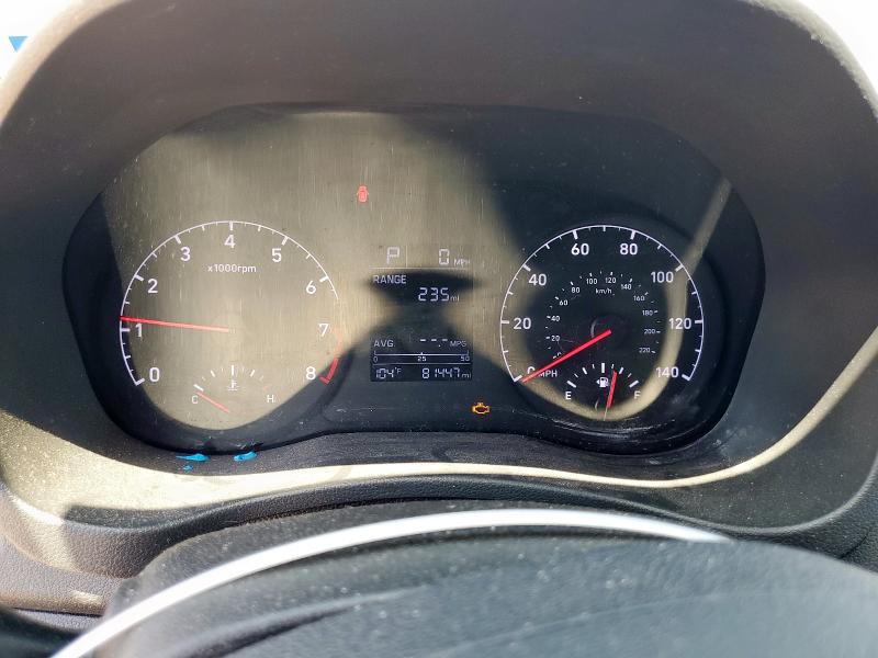 3KPC24A60LE113802 - 2020 HYUNDAI ACCENT SE WHITE photo 9