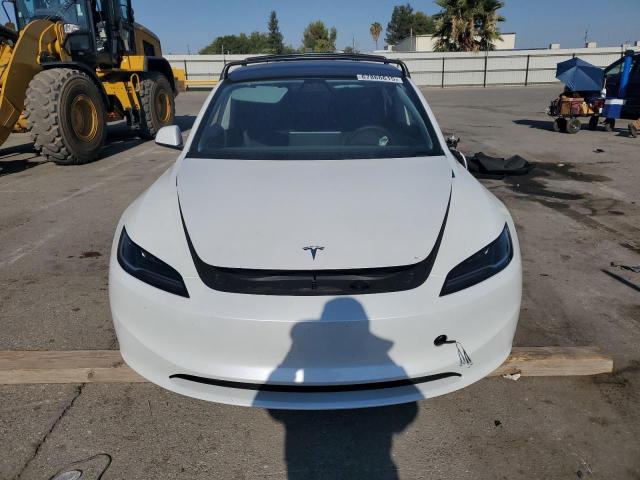 5YJ3E1EA2SF018008 - 2025 TESLA MODEL 3 თეთრი ფოტო 5
