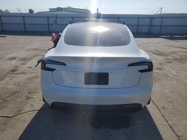 5YJ3E1EA2SF018008 - 2025 TESLA MODEL 3 თეთრი ფოტო 6
