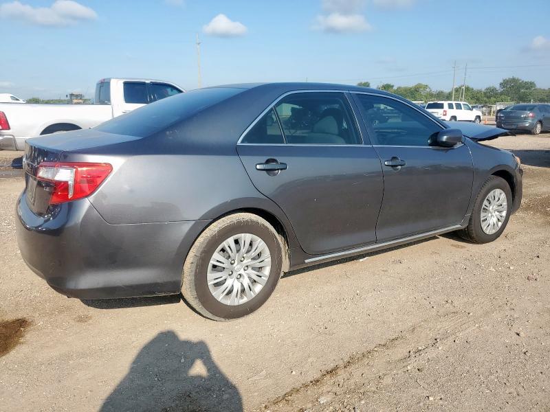 4T4BF1FKXDR276580 - 2013 TOYOTA CAMRY L GRAY photo 3