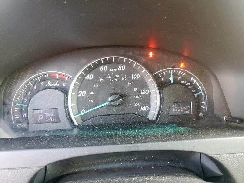 4T4BF1FKXDR276580 - 2013 TOYOTA CAMRY L GRAY photo 9