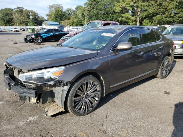 KNALN4D7XE5151528 - 2014 KIA CADENZA PREMIUM CHARCOAL photo 1